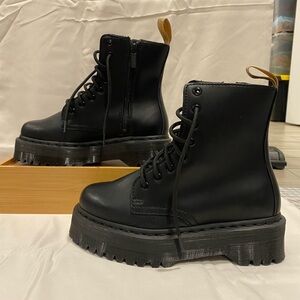 Dr. Martens Black Combat Boots